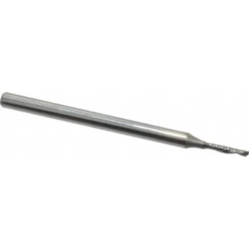 LMT Onsrud LP 1/16 Diam RH Solid Carbide 1-Flute Single Edge Downcut Spiral Router Bit Uncoated, 1/4 LOC, 1/8 Shank D...